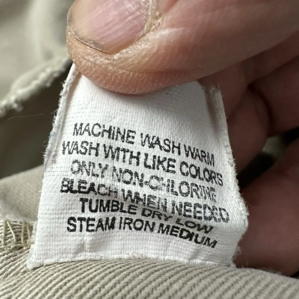 VTG 90s Polo Ralph Lauren‎ Distressed Pleated Tyler Shorts Fits 34 Khaki Chino